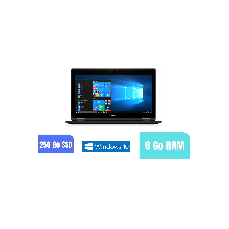 DELL E5289 Core I5 Sous Windows 10 - WEBCAM - SSD 250 GO - Ram 8 GO Go- N°230901