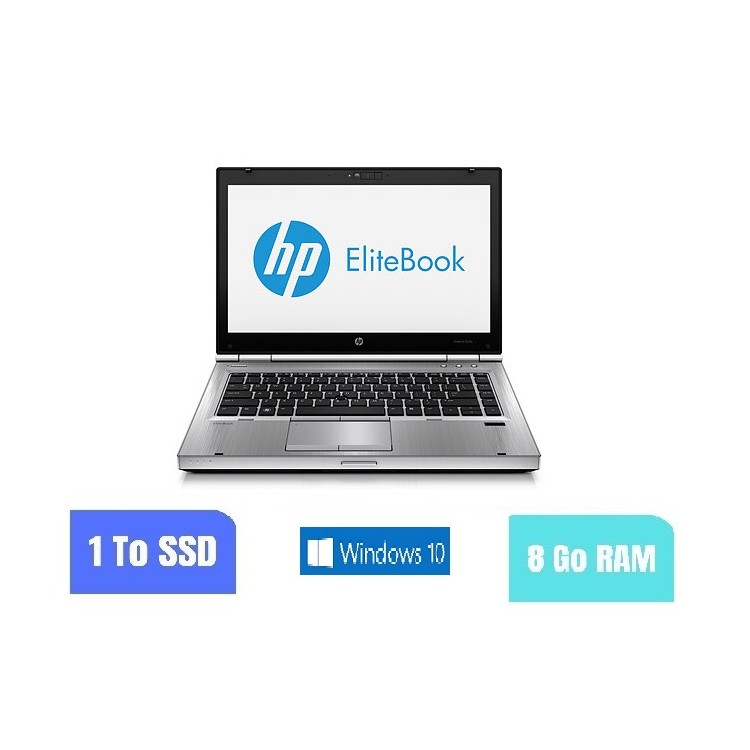 HP Elitebook 8470P Core i5 - 8 Go RAM - SSD 1 TO - Windows 10  - N°260901