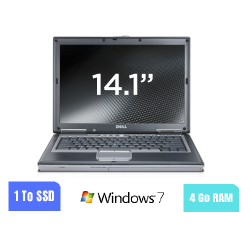 DELL D630 - 4 Go RAM - 1000 Go SSD - Windows 7 - N°160204