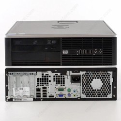 PC DE BUREAU COMPAQ 8100 ELITE SFF - Sous Windows 10 - Ram 8 Go - SSD 500 GO -  Core I7 - N° 290902