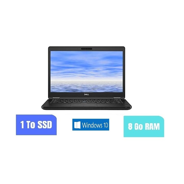 DELL LATITUDE E5490 - CORE I5 - 8 GO RAM - SSD 1 TO - N° 290905