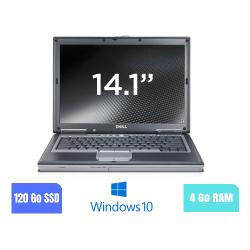 DELL D630 - 4 Go RAM - 120 Go SSD - Windows 10 - N°160208
