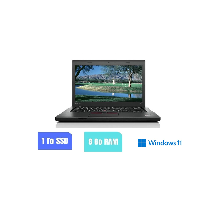 LENOVO L460 - I5 - 8 Go RAM - 1 TO SSD - Windows 11 - N°171001