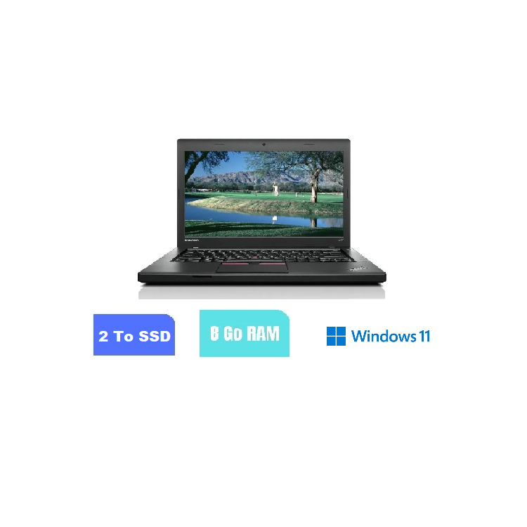 LENOVO L460 - I5 - 8 Go RAM - 2 TO SSD - Windows 11 - N°171002