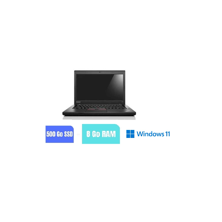 LENOVO L450 - I5 - 8 Go RAM - 500 GO SSD - Windows 11 - N°171005