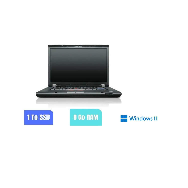 LENOVO THINKPAD T520 - I5 - WINDOWS 11 - 8 GO RAM - 1 TO SSD - N°171012