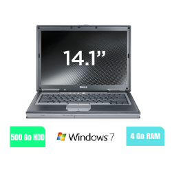 DELL D630 - 4 Go RAM - 500 HDD - Windows 7 32 BITS - N°160213