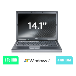 DELL D630 - 4 Go RAM - 1000 HDD - Windows 7 32 BITS - N°160214