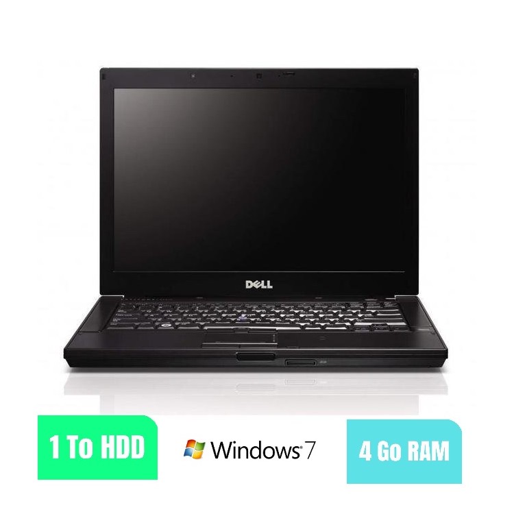 DELL E6410 - 4 Go RAM - 1000 HDD - Windows 7 32 BITS - N°160220