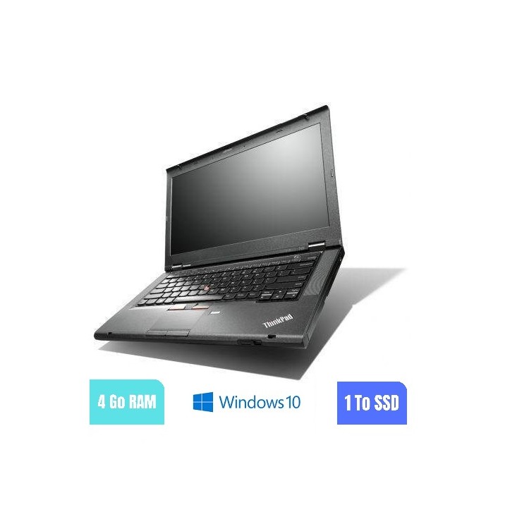 LENOVO T430 - 4 Go RAM - 1 To SSD - Windows 10 - N°150213