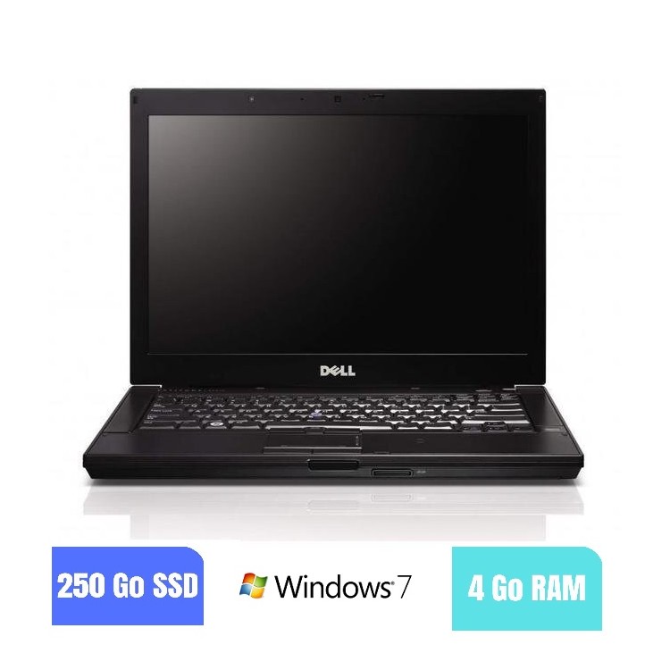 DELL E6410 - 4 Go RAM - 250 SSD - Windows 7 32 BITS - N°160223