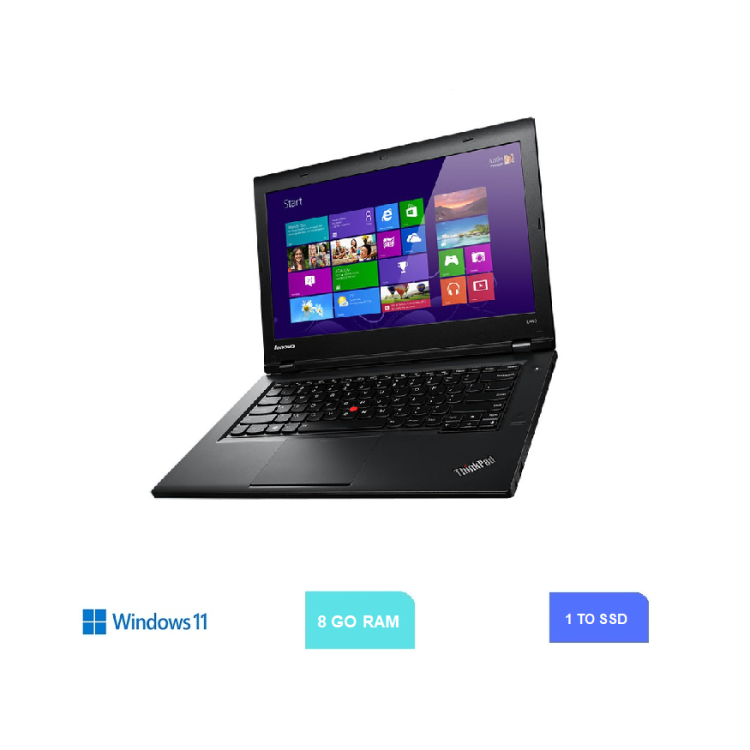 LENOVO L440 - Core I5 - 8 Go RAM - 1 TO SSD - Windows 11 - N°161220