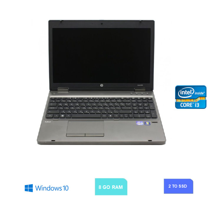 HP 6560B CORE I3- SSD 2 TO - RAM 8 GO - Windows 10 N°050102