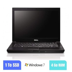 DELL E6410 - 4 Go RAM - 1000 SSD - Windows 7 32 BITS - N°160225