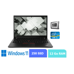 LENOVO T440 - I5 - 12 Go RAM - SSD 250 Go - Windows 11  N°130601