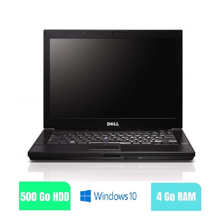 DELL E6410 - 4 Go RAM - 500 HDD - Windows 10 - N°160233