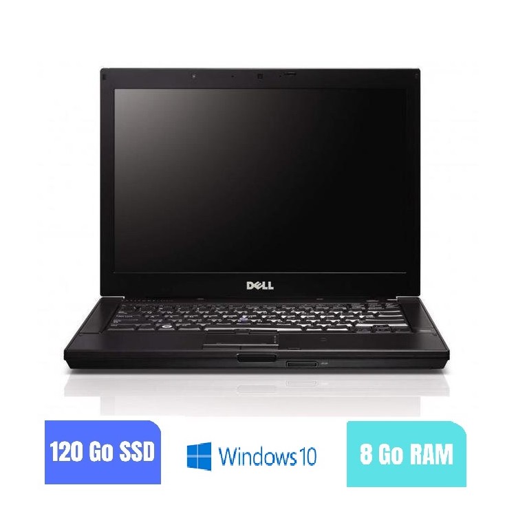 DELL E6410 - 8 Go RAM - 120 SSD - Windows 10 - N°160238