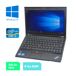 LENOVO X230 - I5 - 8 Go RAM - HDD 500 Go - Windows 10 N°140601