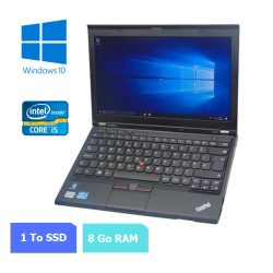 LENOVO X230 - I5 - 8 Go RAM - SDD 1 To - Windows 10 N°140604
