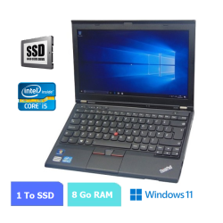 LENOVO X230 - I5 - 8 Go RAM - SDD 1 To - Windows 11 N°140608