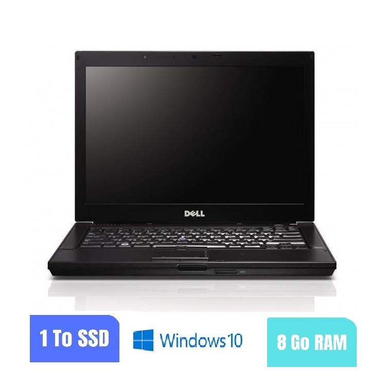 DELL E6410 - 8 Go RAM - 1000 SSD - Windows 10 - N°160241