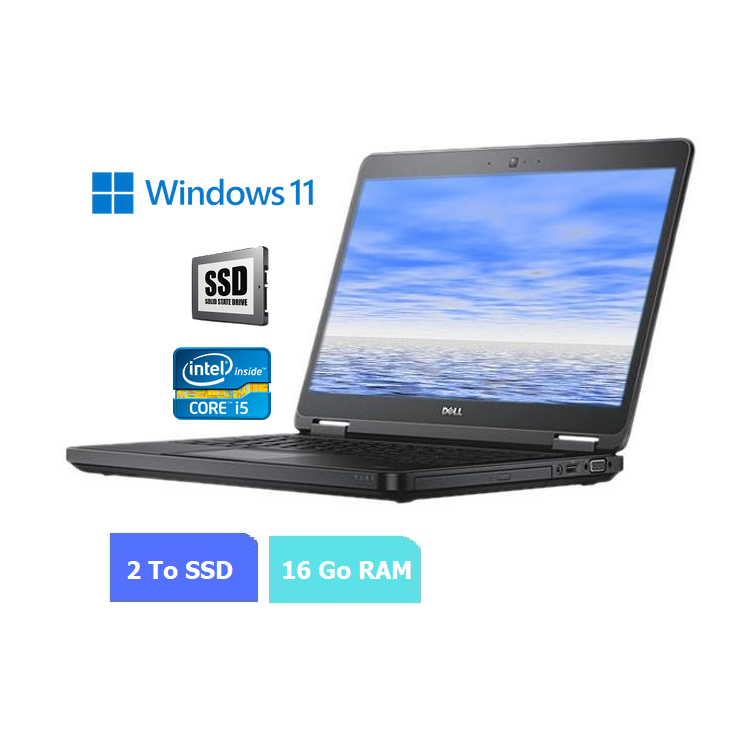 DELL E5440 - 16 Go RAM - SSD 2 To - Windows 11 - N°150607