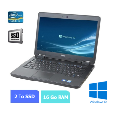 DELL E5440 - 16 Go RAM - SSD 2 To - Windows 10 - N°150608