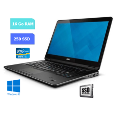 DELL E7440 - 16 Go RAM - SSD 250 Go - Windows 10 - N°190601