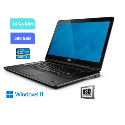 DELL E7440 - 16 Go RAM - SSD 500 Go - Windows 11 - N°190607