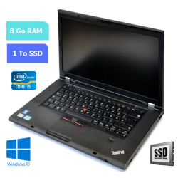 LENOVO T530 - RAM 8 Go - SSD 1 To - WINDOWS 10 - N°200603