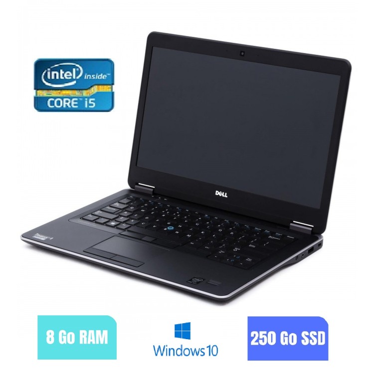 DELL E7440 - 8 Go RAM - 250 SSD - Windows 10 - N°160247