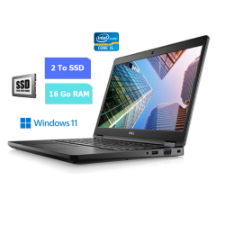 DELL E5490 - 16 Go RAM - SSD 2 To - Windows 11 - N°220601