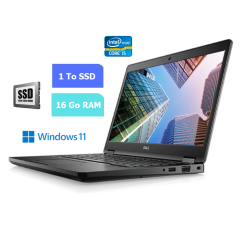 DELL E5490 - 16 Go RAM - SSD 1 To - Windows 11 - N°220602