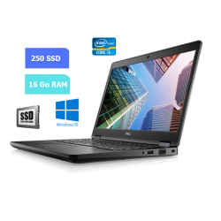 DELL E5490 - 16 Go RAM - SSD 250 Go - Windows 10 - N°220605