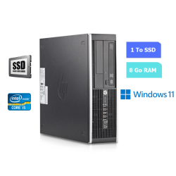 UC DE BUREAU HP 8200 ELITE I5 - RAM 8 GO - SSD 1 To - WINDOWS 11 - N°290615