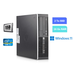 UC DE BUREAU HP 8200 ELITE I5 - RAM 16 GO - SSD 2 To - WINDOWS 11 - N°290621