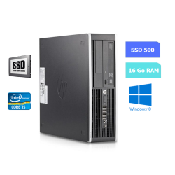 UC DE BUREAU HP 8200 ELITE I5 - RAM 16 GO - SSD 500 Go - WINDOWS 10 - N°290624