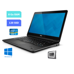DELL E7240 - 8 Go RAM - SSD 120 Go - Windows 10 - N°100707
