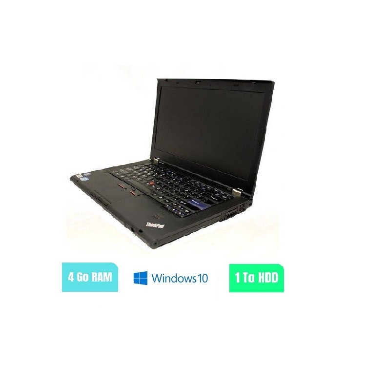 LENOVO T420 - 4 Go RAM - 1000 Go HDD - Windows 10 - N°150217