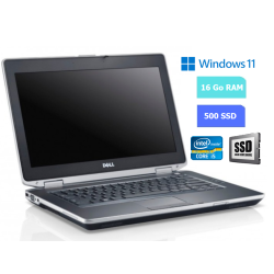 DELL E6430 - 16 Go RAM - SSD 500 Go - Windows 11 - N°130737