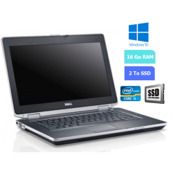 DELL E6430 - 16 Go RAM - SSD 2 To - Windows 10 - N°130742