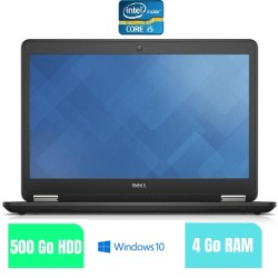 DELL E7450 - 4 Go RAM - 500 HDD - Windows 10 - N°170210