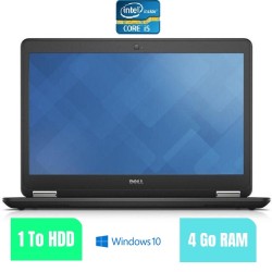 DELL E7450 - 4 Go RAM - 1000 HDD - Windows 10 - N°170211