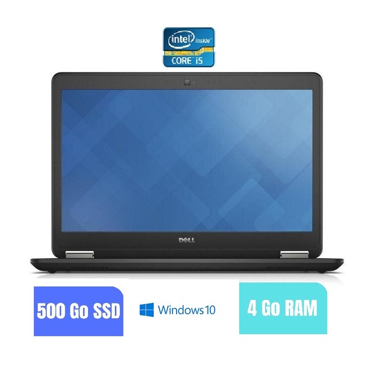 DELL E7450 - 4 Go RAM - 500 SSD - Windows 10 - N°170213