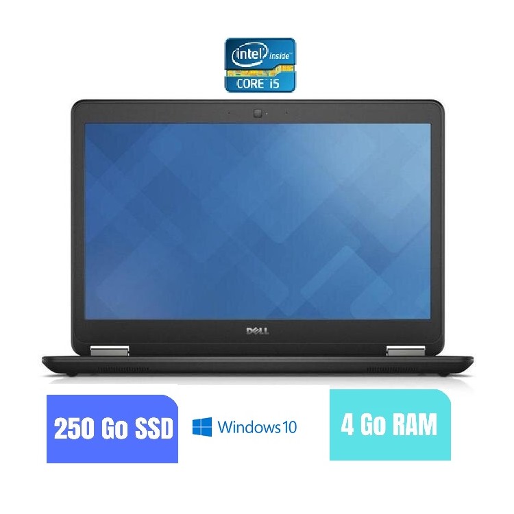 DELL E7450 - 4 Go RAM - 250 SSD - Windows 10 - N°170214