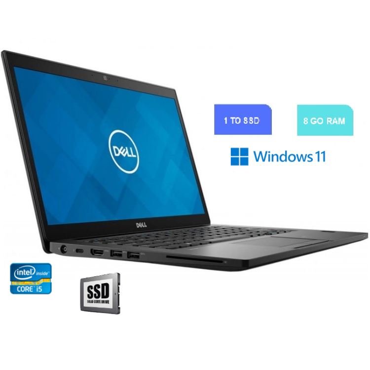 DELL E7490 - 8 Go RAM - SSD 1 To - Windows 11 - N°0312231