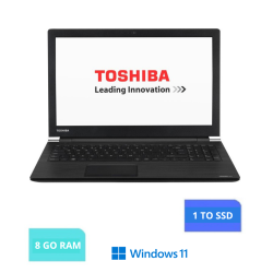 TOSHIBA SATELLITE A50 - Core I3 - 8 Go RAM - 1 TO SSD - Windows 11-N°08032436-GRADE B