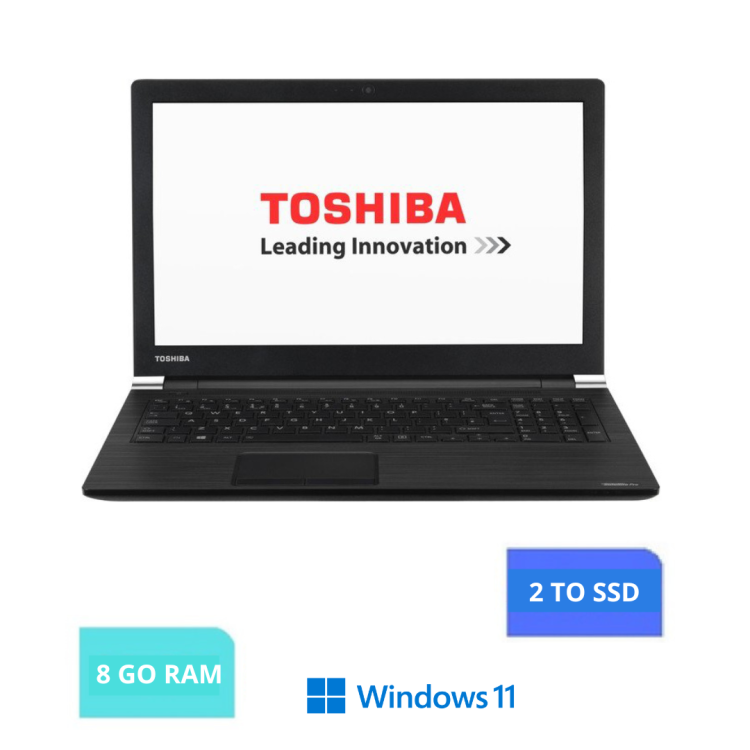 TOSHIBA SATELLITE A50 - Core I3 - 8 Go RAM - 2 TO SSD - Windows 11-N°08032437-GRADE B