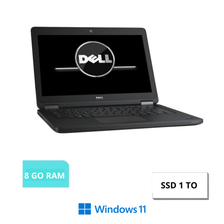DELL E5250 INTEL CORE I5 - 8 Go RAM -1 TO SSD - Windows 11-N°19042403-GRADE B