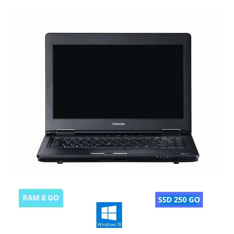 THOSHIBA M11 I3 330M-WINDOWS 10-SSD 250 GO -RAM 8 GO - N°26042431- GRADE B